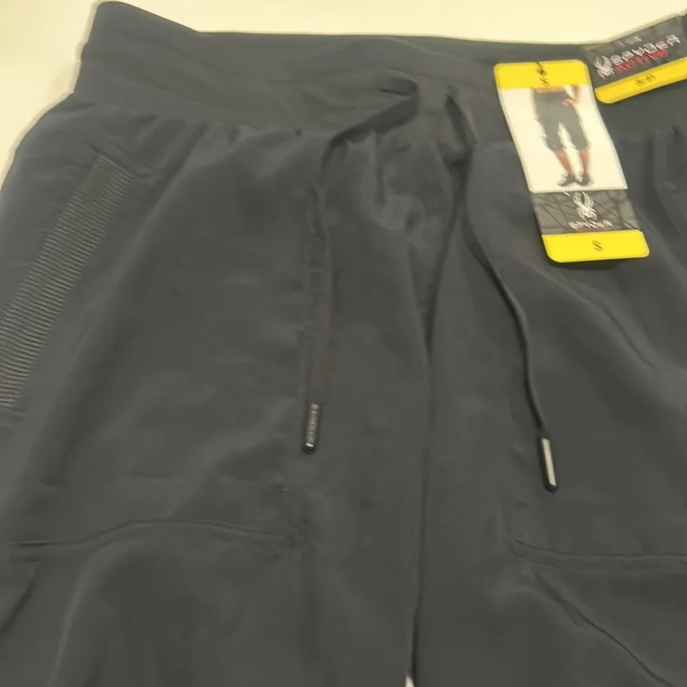 NWT Spyder woven active capri Size S black - Picture 4 of 6
